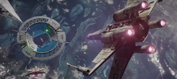 Rogue One Space Battle