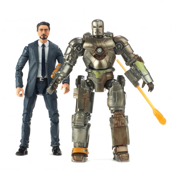 Hasbro 2018 MCU Tony Stark and Iron Man Mark 1 2-pack figures
