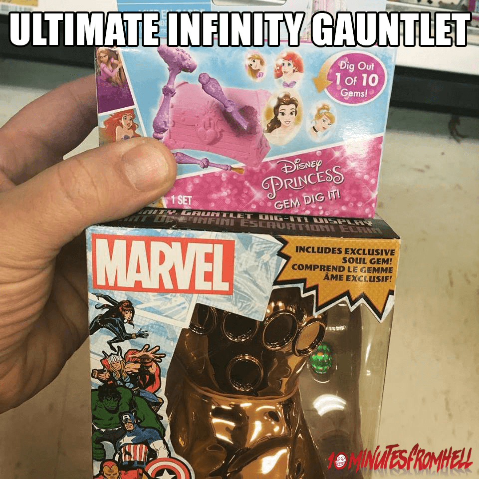 ultimate Infinity Gauntlet meme