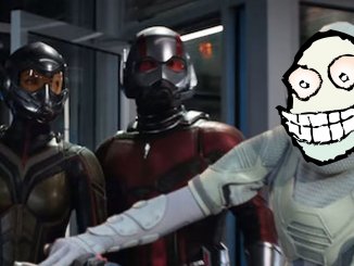 What happened in the end credits of Ant-Man and the Wasp?