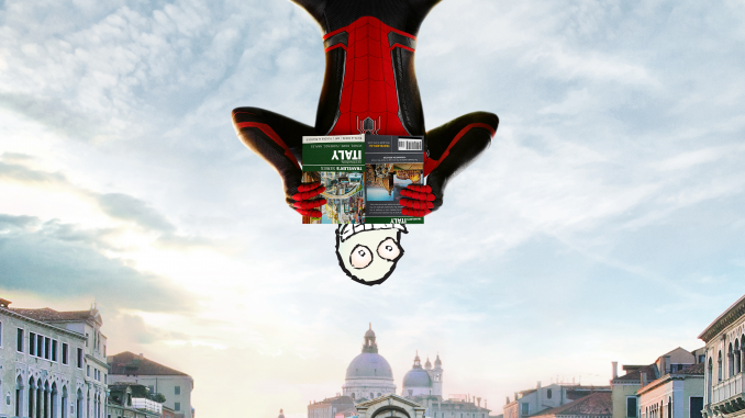 What was that at the end of Spider-Man Far From Home?