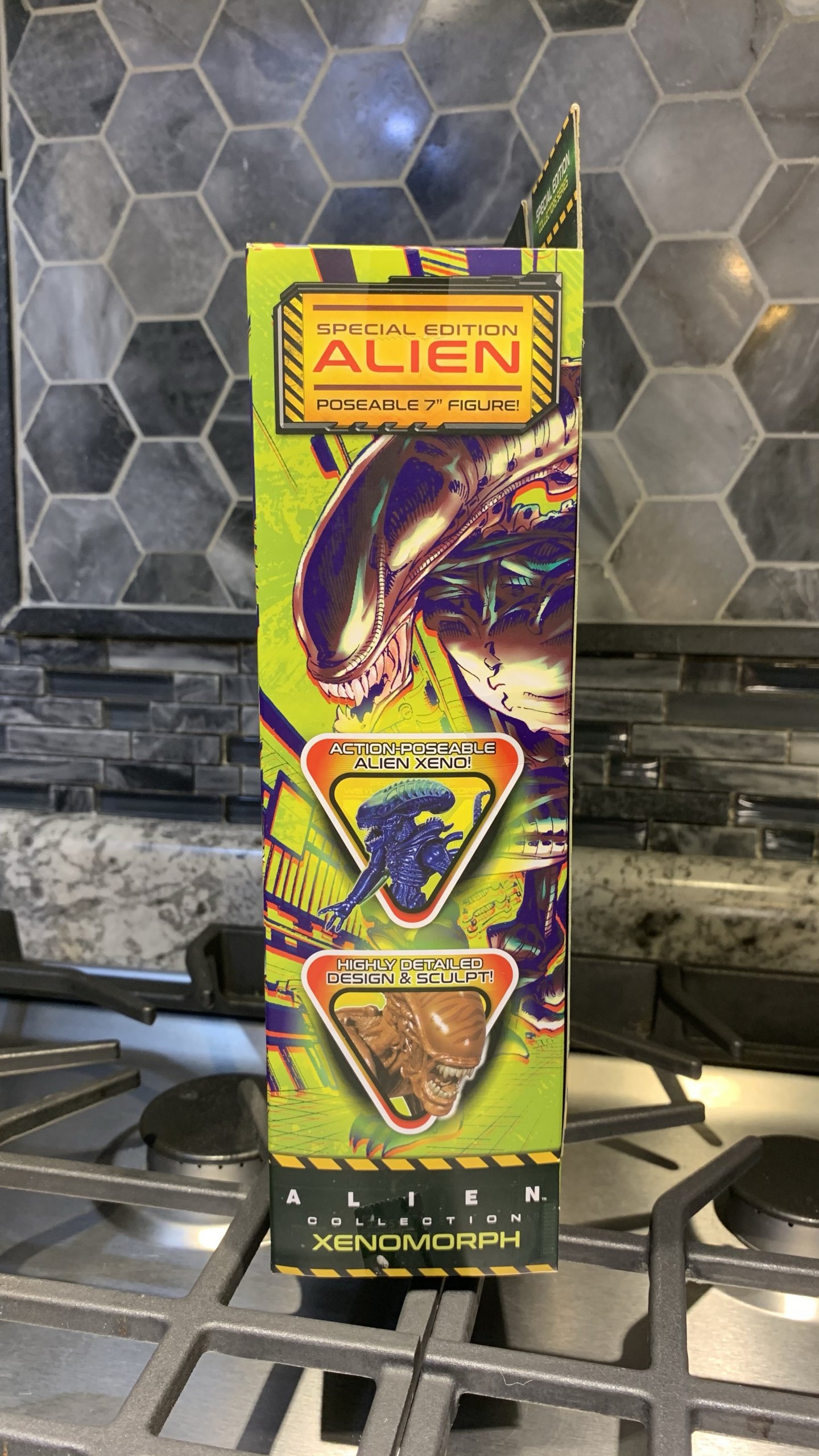 Lanard Toys Alien Warrior Xeno Packaging side