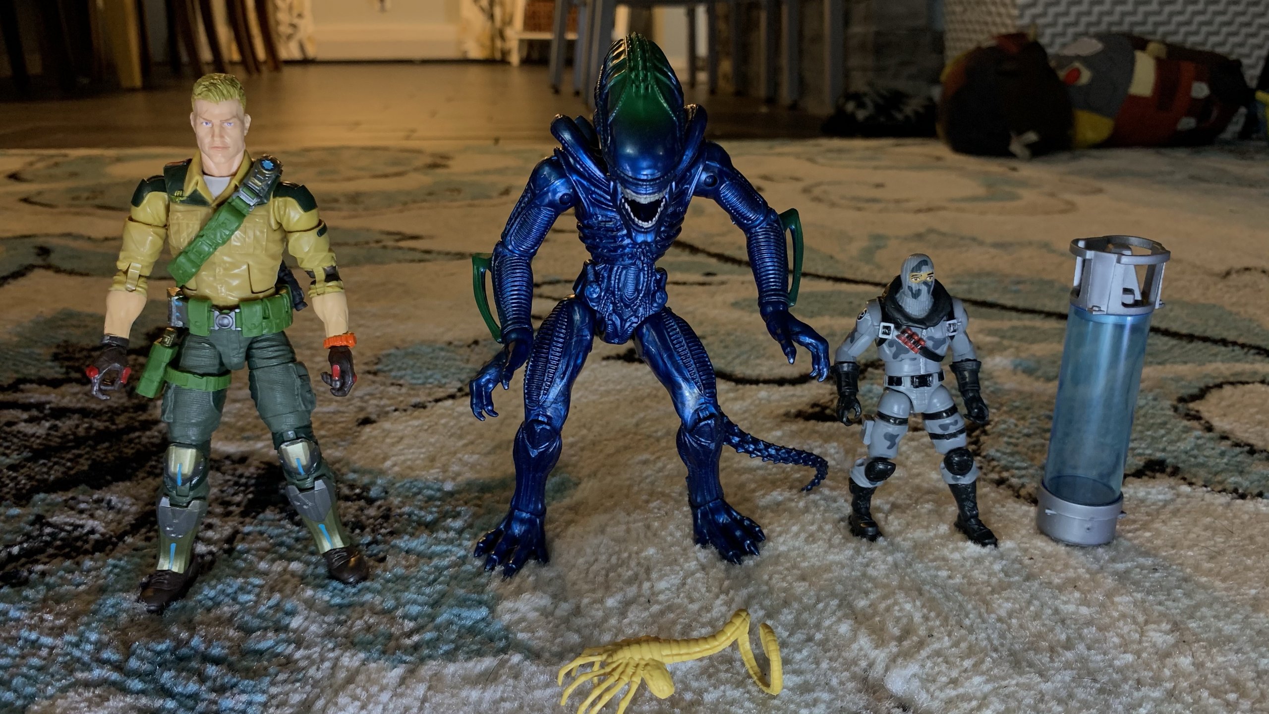 Lanard Toys Alien Warrior Xeno size comparison