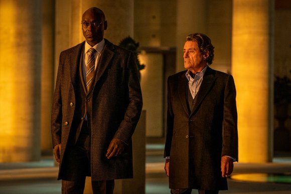 Lance Reddick as Charon and Ian McShane as Winston in John Wick: Chapter 4. Photo Credit: Murray Close